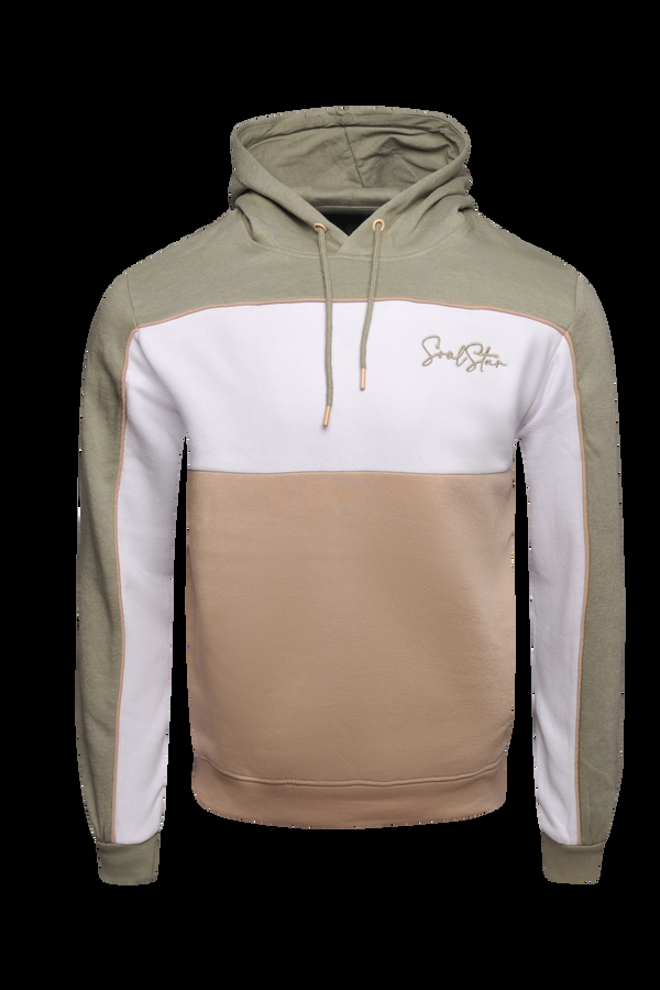 Soulstar Color-Block Hoodie Navy