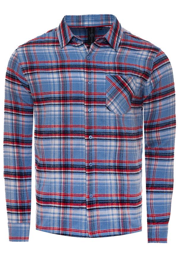Soulstar Flannel Shirt Blue