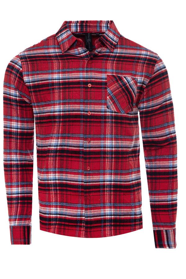 Soulstar Flannel Shirt Blue
