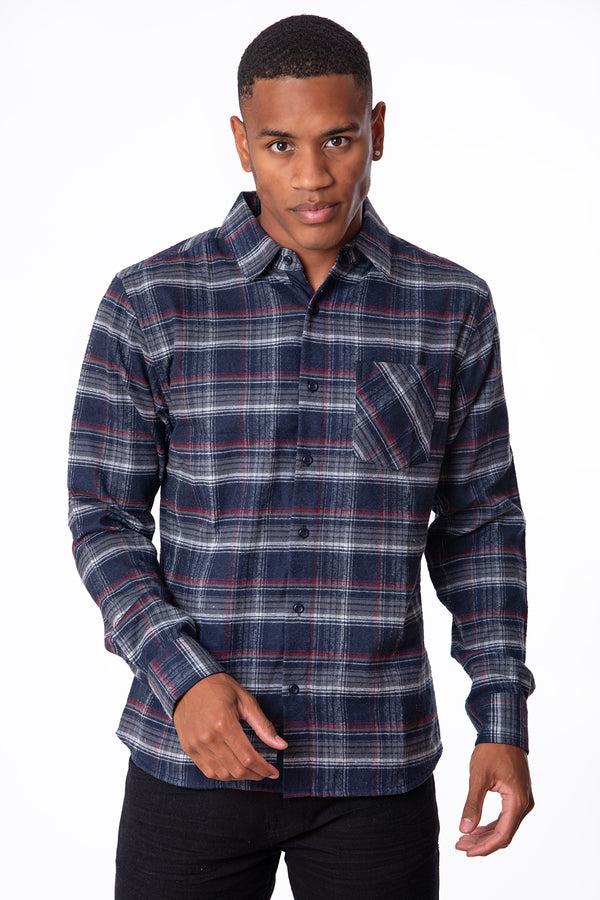 Soulstar Flannel Shirt Blue