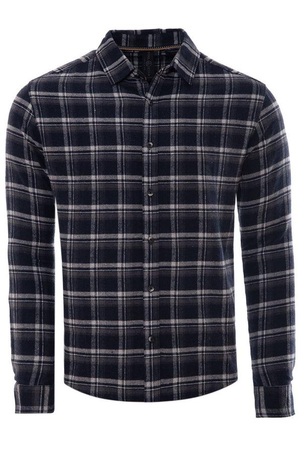 Soulstar Flannel Shirt Burgundy