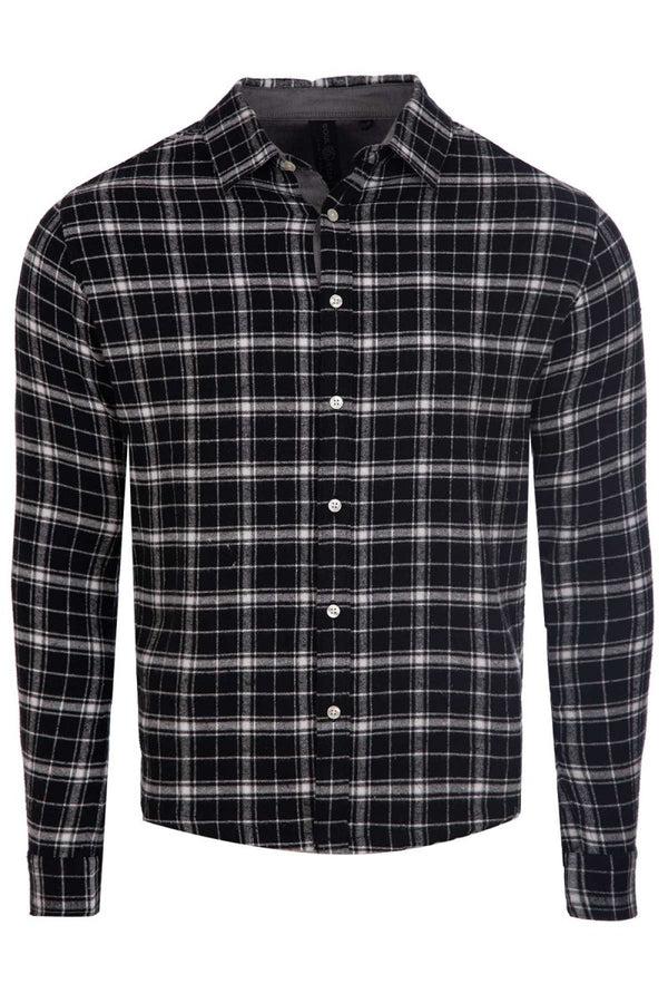 Soulstar Flannel Shirt Navy