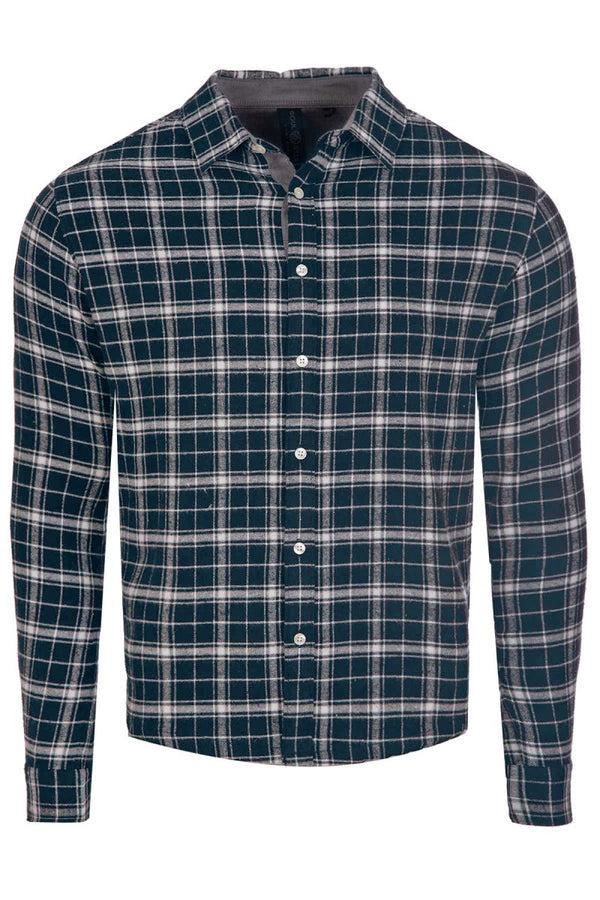 Soulstar Flannel Shirt Navy