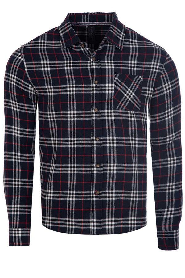Soulstar Flannel Shirt Stone