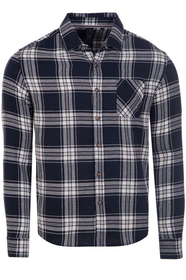 Soulstar Flannel Shirt White