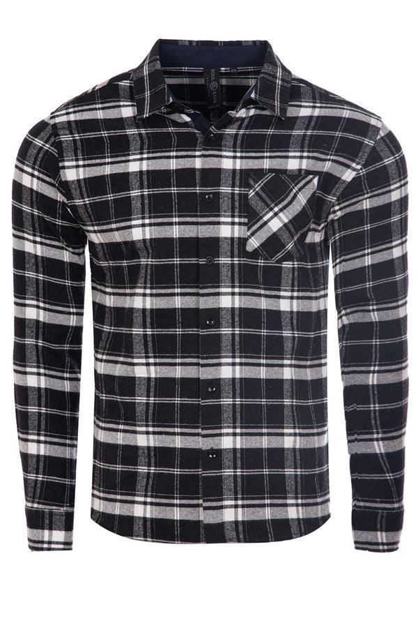 Soulstar Flannel Shirt White
