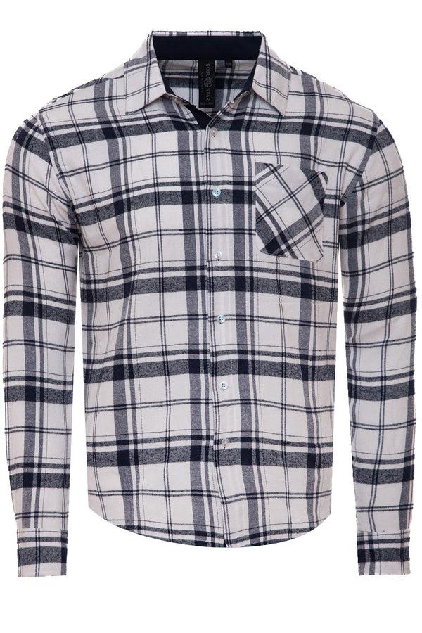 Soulstar Flannel Shirt White