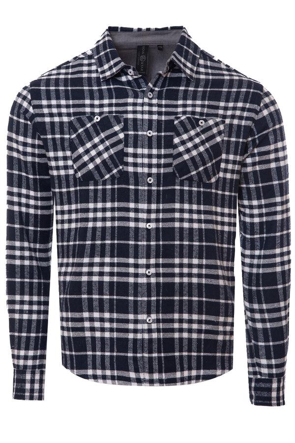 Soulstar Flannel Shirt White