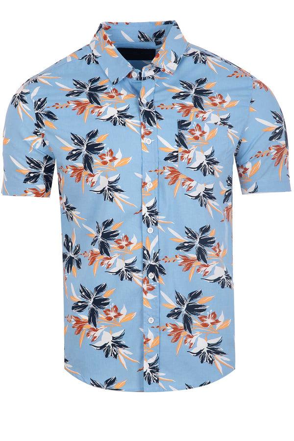 Soulstar Floral Shirt Blue