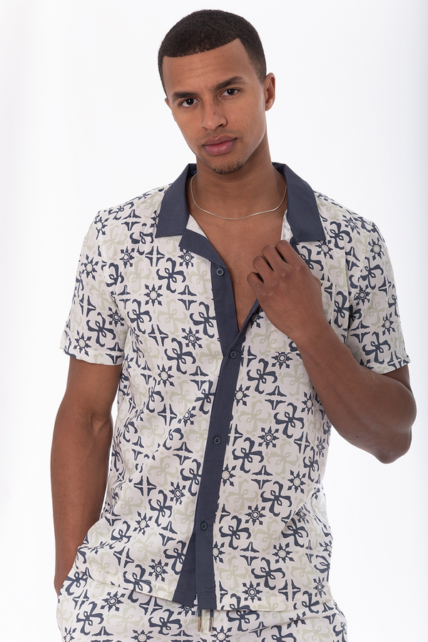 Soulstar Floral Shirt Lilac