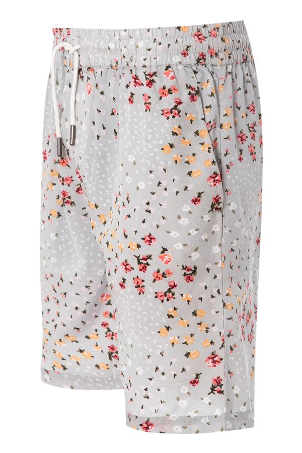 Soulstar Floral Shorts Black