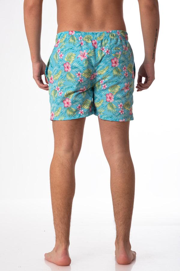 Soulstar Floral Swimming Shorts Navy