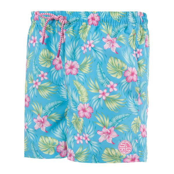 Soulstar Floral Swimming Shorts Navy