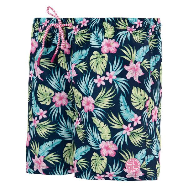 Soulstar Floral Swimming Shorts Navy