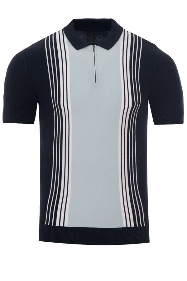 Soulstar Half Zip Collar Knitwear Taupe