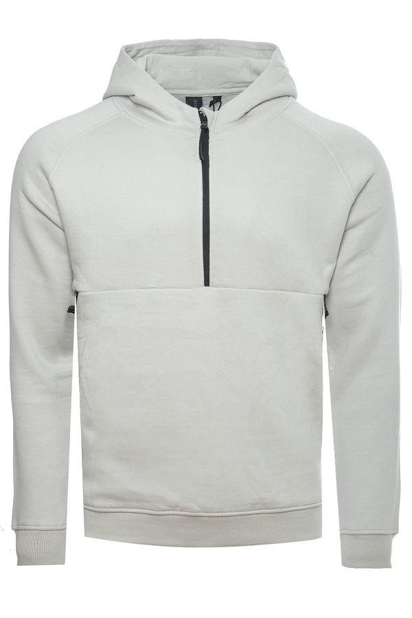 Soulstar Half Zip Hoodie Grey