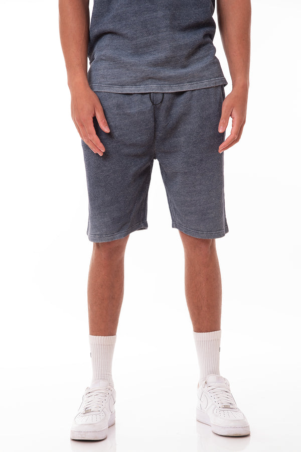 soulstar Heavy Washed Shorts Navy