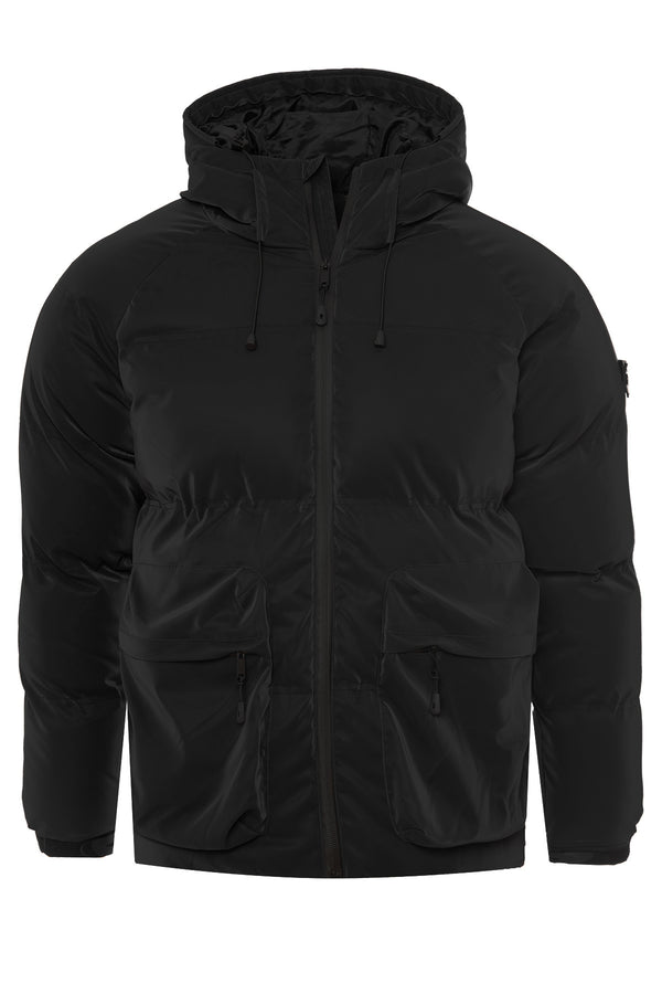 Soulstar Hooded Coat Black