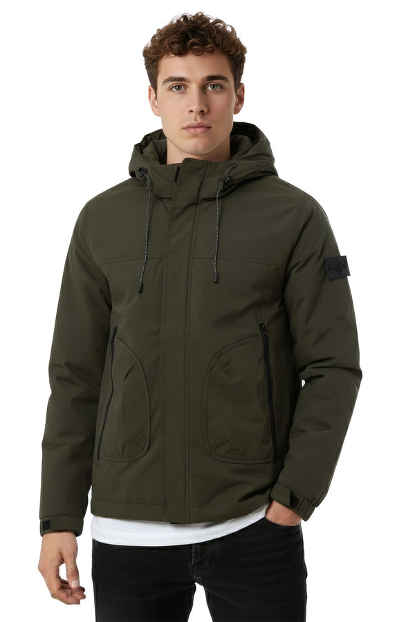 Soulstar Hooded Coat Black