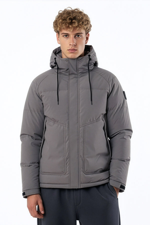 Soulstar Hooded Coat Gray