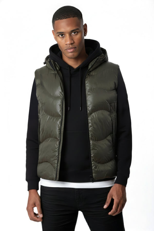 soulstar Hooded Gilet Black