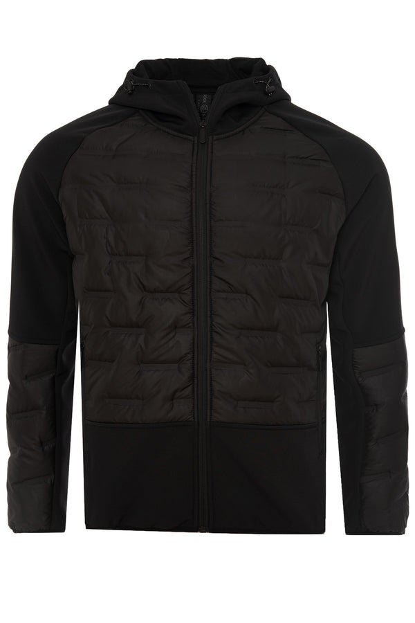 Soulstar Hybrid Hooded Jacket Black