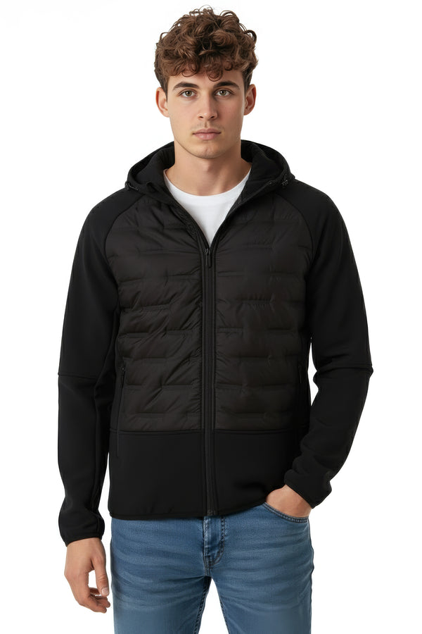 Soulstar Hybrid Hooded Jacket Black