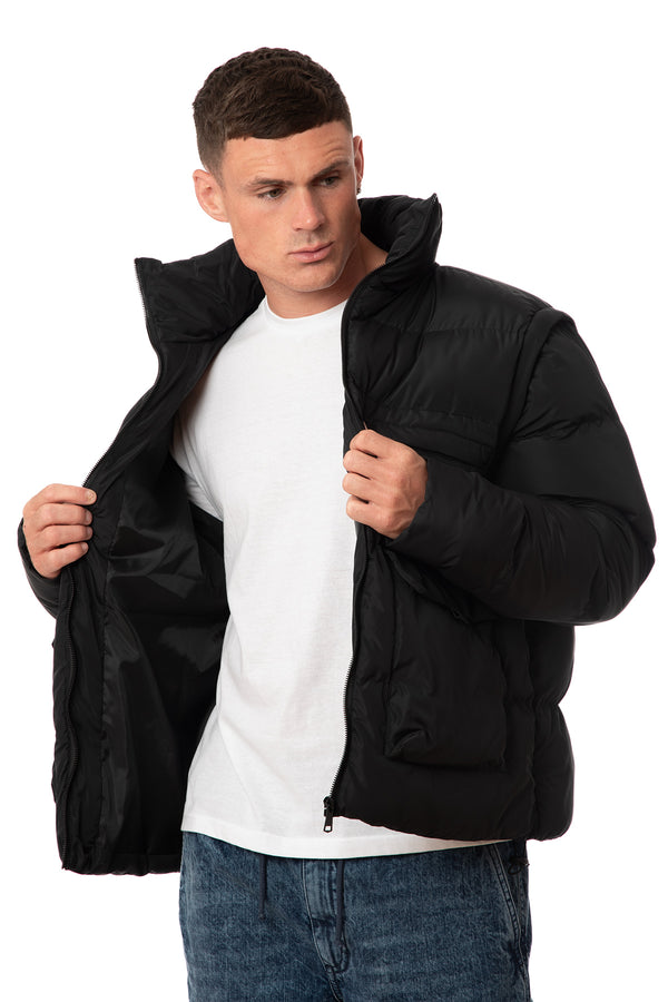 Soulstar Kwok Puffer Jacket Black