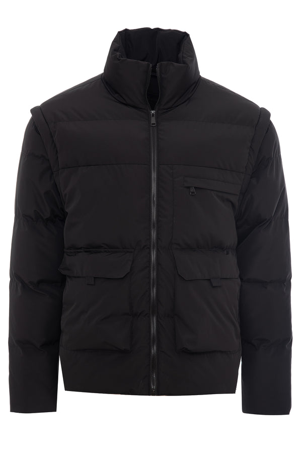 Soulstar Kwok Puffer Jacket Black