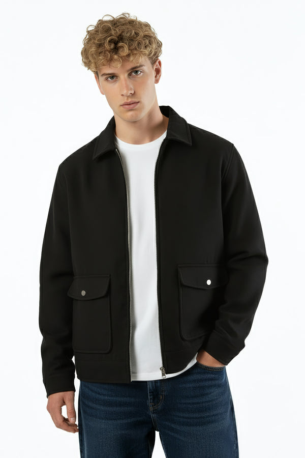 soulstar Legend Collared Jacket Black
