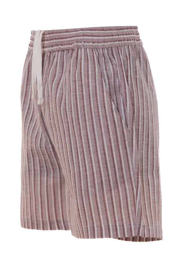 Soulstar Linen Mix Shorts Red