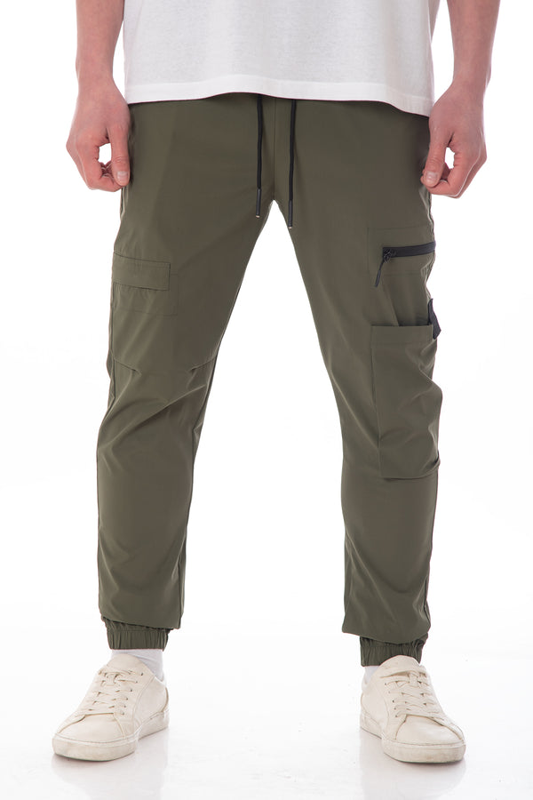 Soulstar Men's Cargo Trousers Black