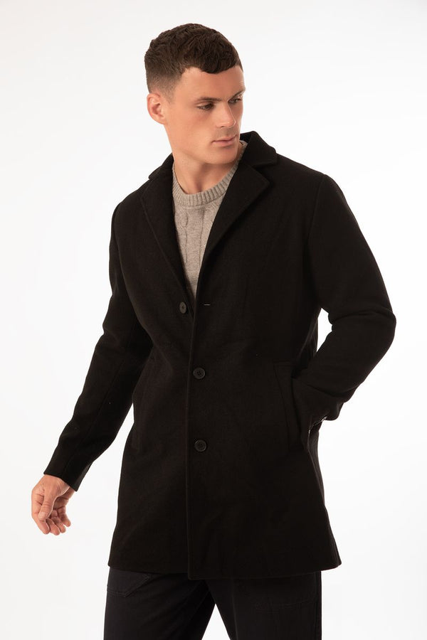 Soulstar Men's Coat Black