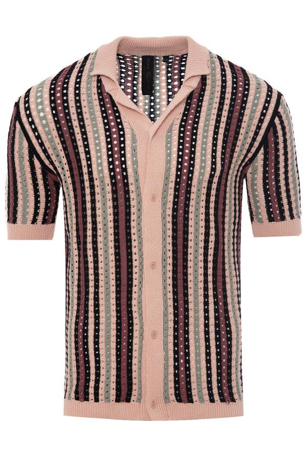 Soulstar Men's Essential Knit Crew Sweater Blue