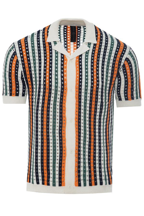 Soulstar Men's Essential Knit Crew Sweater Blue