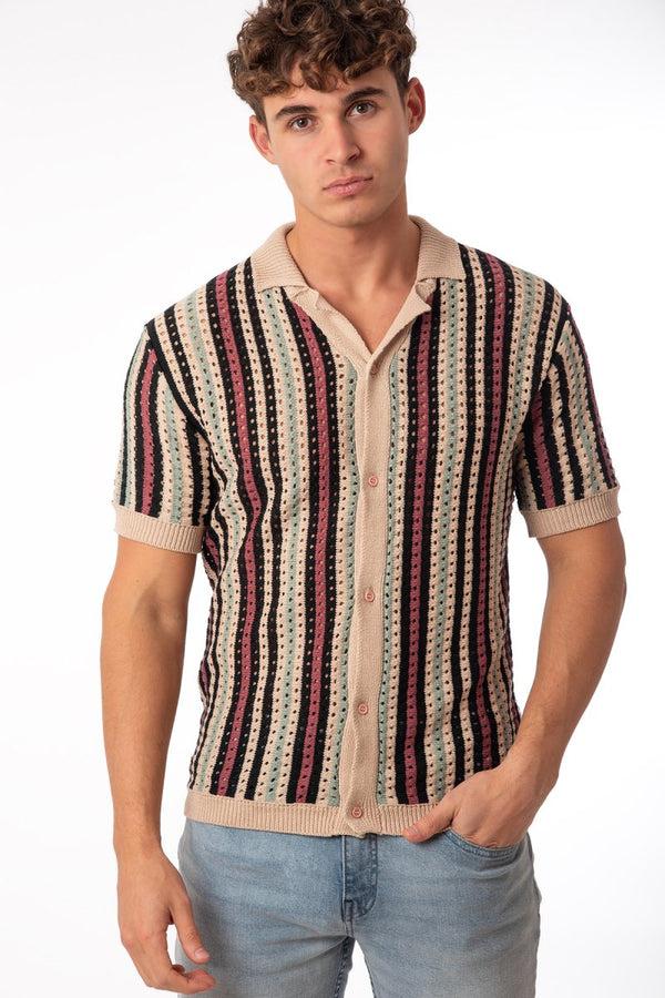 soulstar Men's Essential Knit Crew Sweater Blue