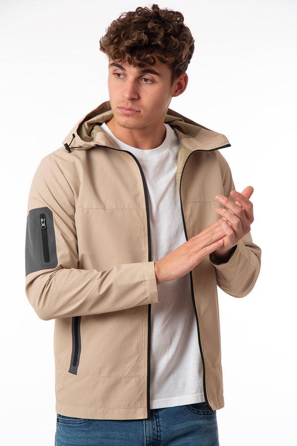 Soulstar Men's Hooded Jacket Black