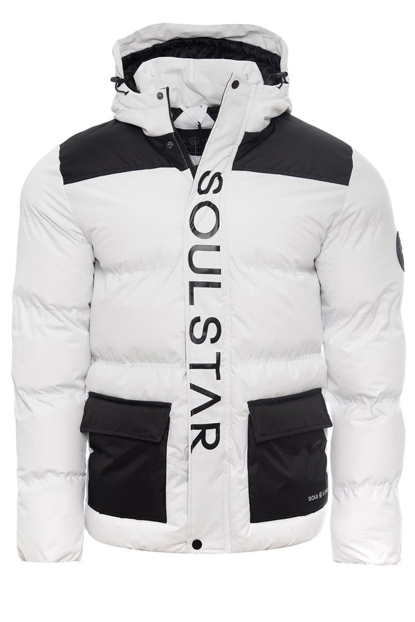 Soulstar Men's Jacket White