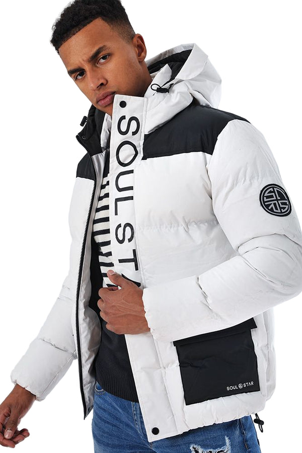 Soulstar Men's Jacket White
