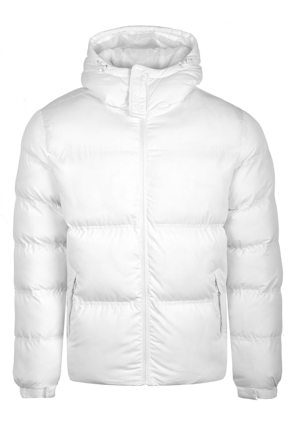 Soulstar Men's Padded Puffer Jacket Coat Purple