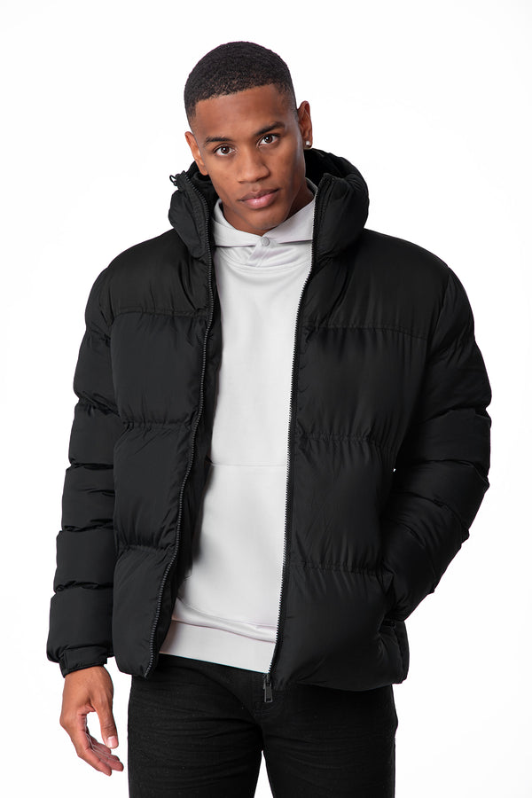 soulstar Men's Padded Puffer Jacket Coat Purple