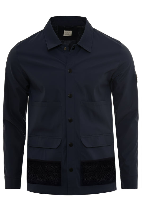 Soulstar Men's Panel Utility Shacket Navy
