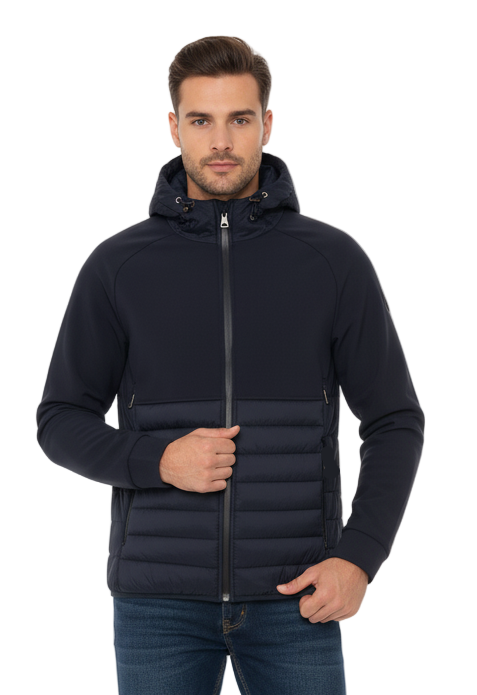 soulstar Men's Shacket Black