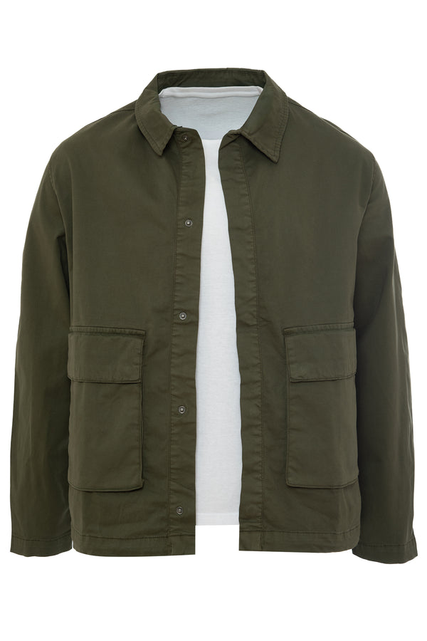 Soulstar Men's Shacket Olive