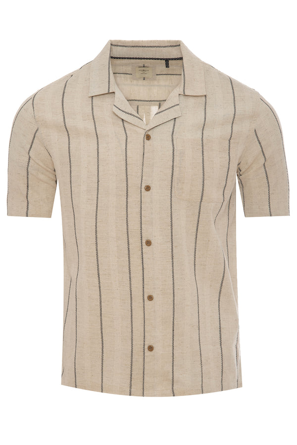Soulstar Men's Shirt Beige