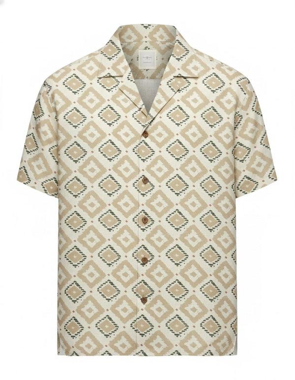 Soulstar Men's Shirt Ecru
