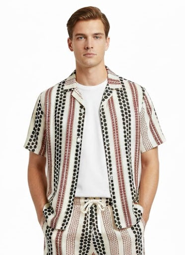 Soulstar Men's Shirt Ecru