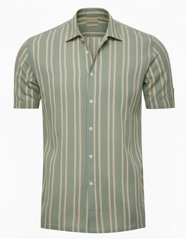 Soulstar Men's Shirt Ecru