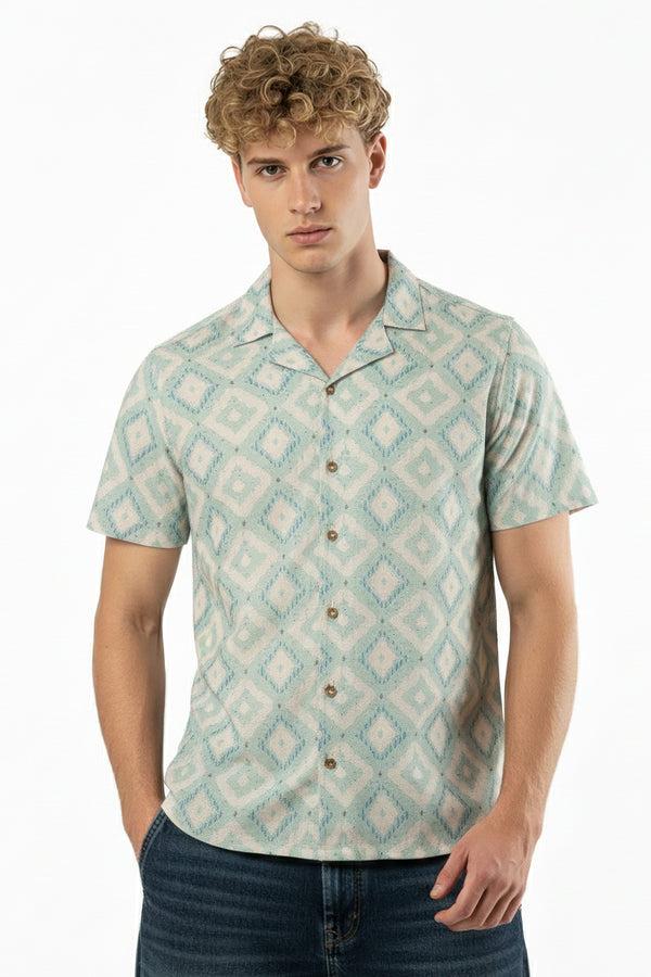 soulstar Men's Shirt Ecru