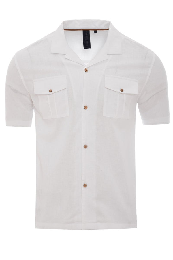 soulstar Men's Shirt White
